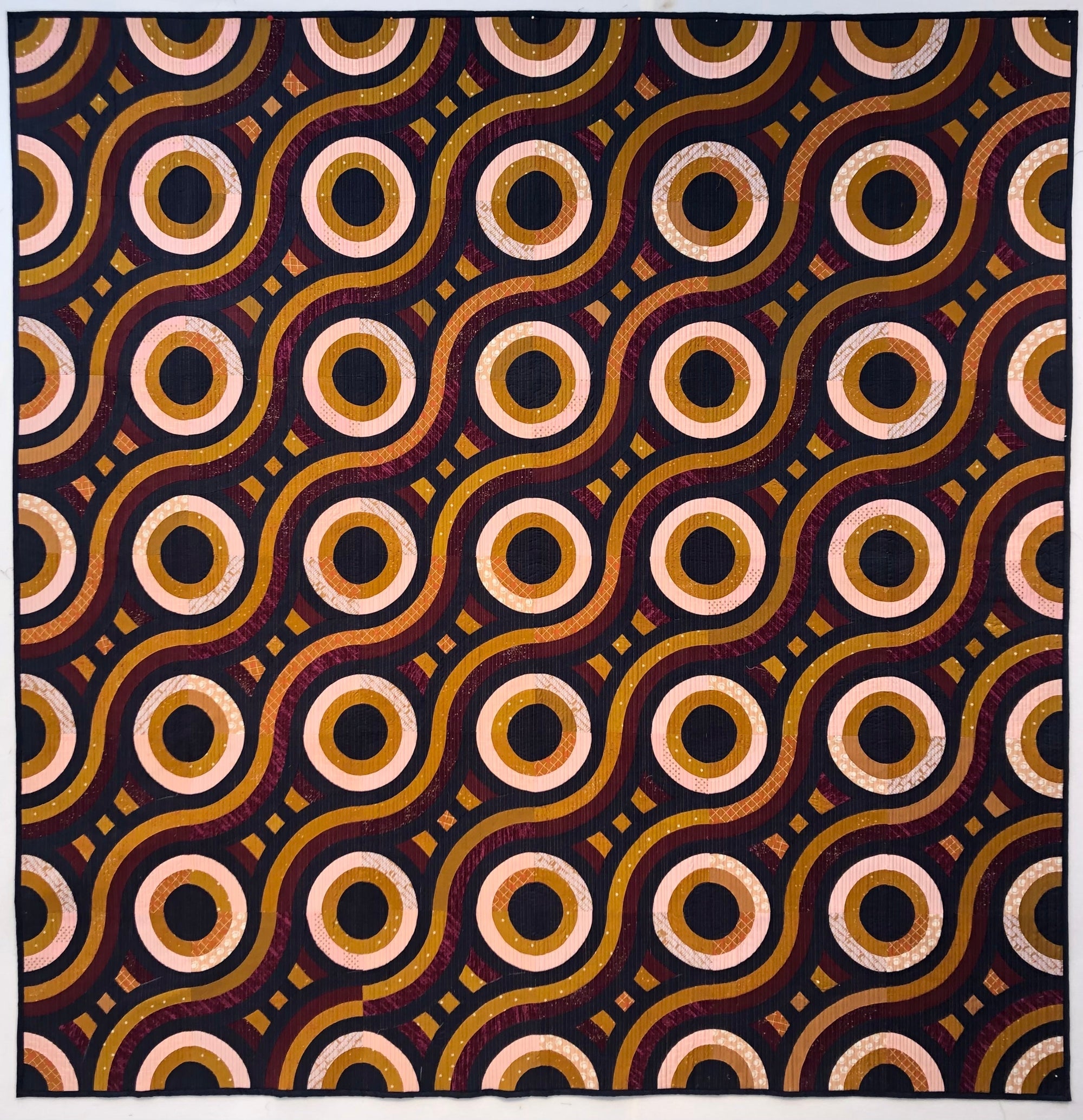 Many Nested Curves Pattern