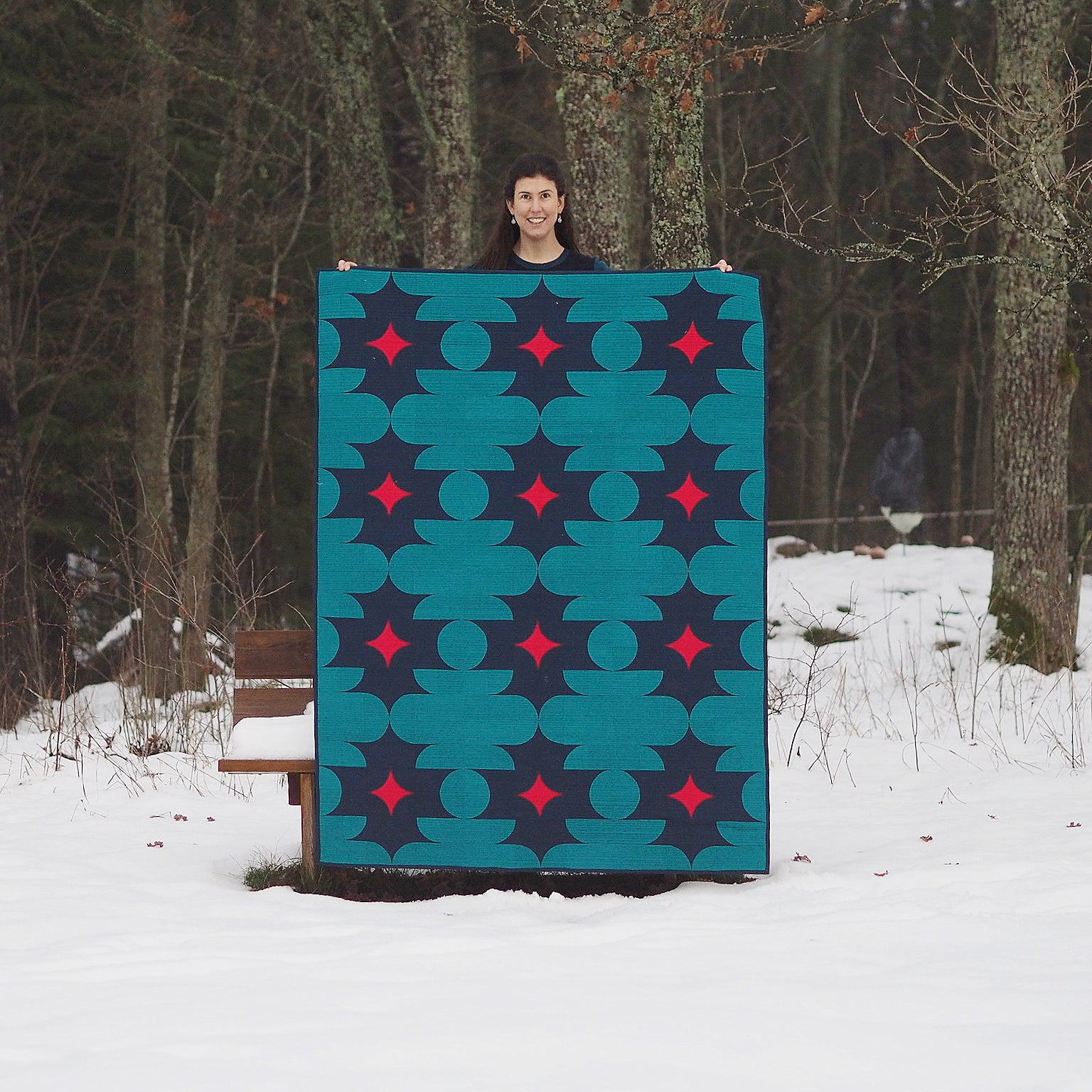 Lanterne Rouge Quilt Pattern (PDF)